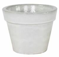 GLAZED BASIC POT WHITE KLEIN D18H16