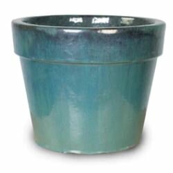 GLAZED BASIC POT CELADON MIDDEL D27H20