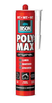 BISON POLY MAX ORIGINAL WIT 425GR