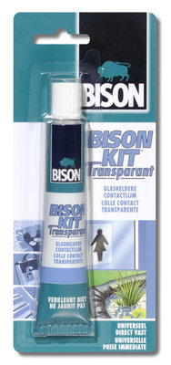BISON KIT TRANSPARANT 50ML KAART