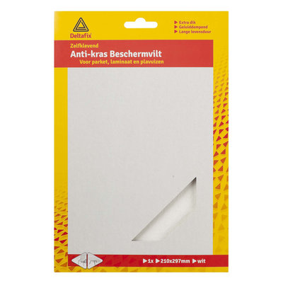 ANTI-KRASVILT A4 FORMAAT 210MM 297MM WIT