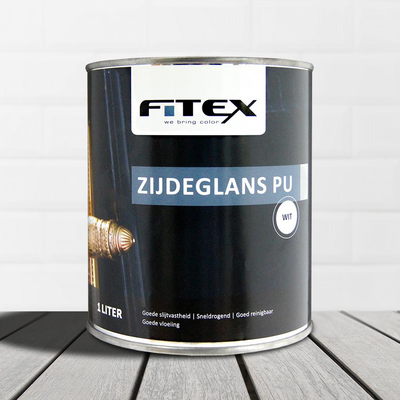 FITEX ZIJDEGLANSLAK PU TR 1 LITER