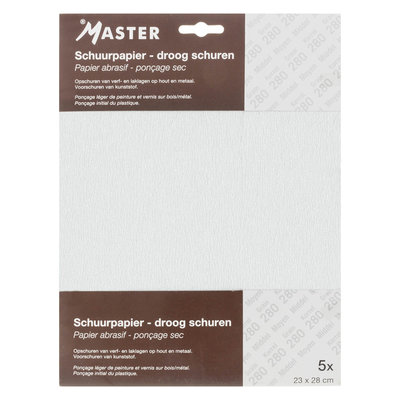 MASTER SCHUURPAPIER LAK FIJN K400