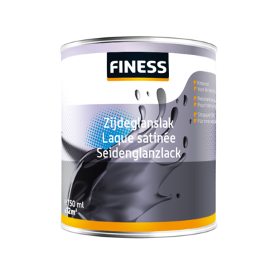 FINESS ZIJDEGLANSLAK WB 250ML 14200 WARM ROOD