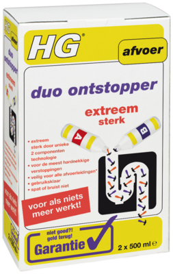 HG DUO ONTSTOPPER 1 LITER