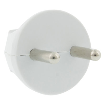 STEKKER ZONDER RA 10/16A WIT