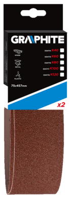 BANDSCHUURPAPIER 75X457 K60