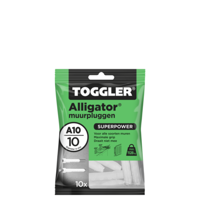 TOGGLER ALLIGATOR PLUG A10 10 STUKS