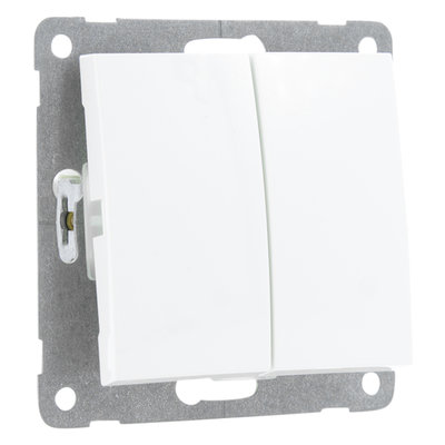 Q LINK S2 SCHAKELAAR INB SERIE WIT