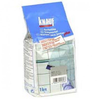 KNAUF VOEGMORTEL ZILVERGRIJS 1KG