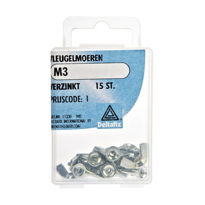 VLEUGELMOEREN M3   VERZINKT