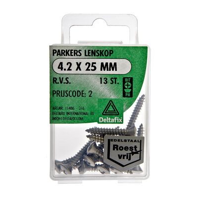 PARKERS LENSKOP 4.2 25 MM  R.V.S.