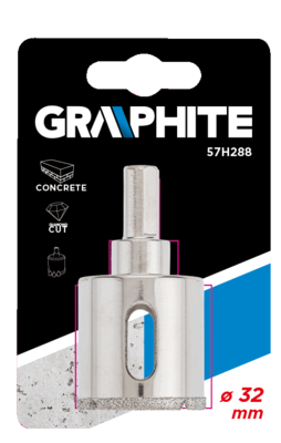 DIAMANT DOZENBOOR 32X30MM