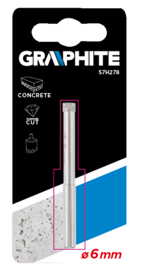 DIAMANT DOZENBOOR 6X30MM