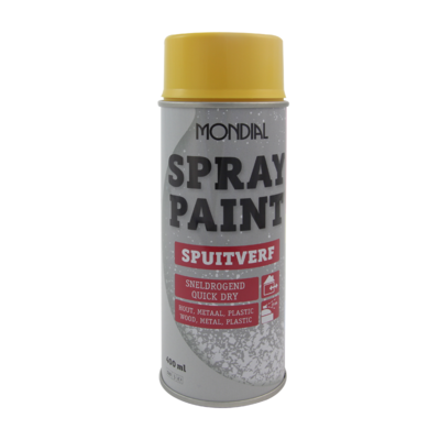 SPRAY PAINT RAL 1023 HG VERKEERSGEEL 400ML