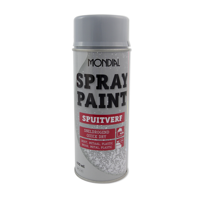 SPRAY PAINT RAL 7001 HG Z.GRIJS 400ML