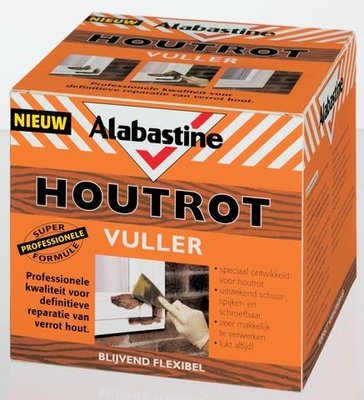 ALAB. HOUTROTVULLER 1KG BLIK