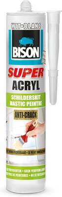 BISON ACRYLAATKIT ANTI-CRACK WIT 300ML