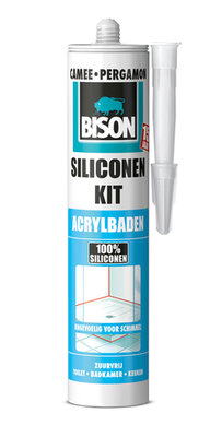 BISON SILICONENKIT ACRYLBADEN CAMEE 310ML
