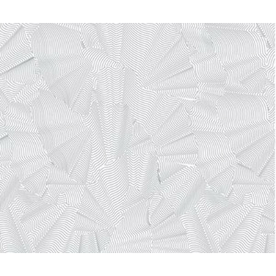 DECO FOLIE 45X2M GLAS RIMPELS