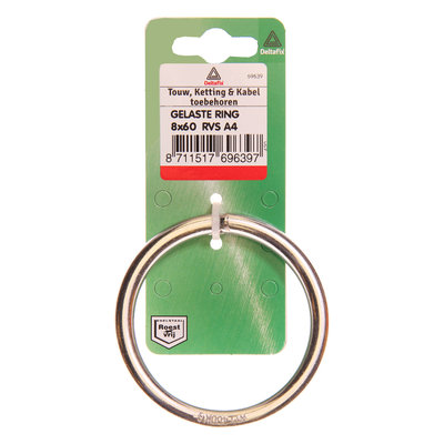 GELASTE RING 30MM R.V.S. A4