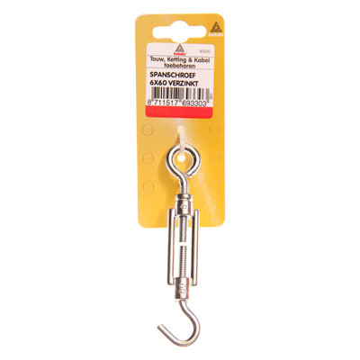 SPANSCHROEF 80 MM  10 MM VERZINKT