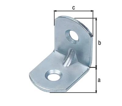STOELHOEK 100x100x19MM 4 STUKS