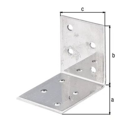 HOUTVERBINDER RVS 50x50x40MM
