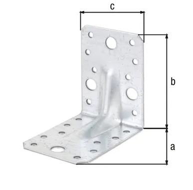 HOEKANKER EXTRA STERK 90x90x65MM