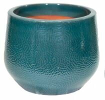 PORTLY CLD DIMPLES GREEN KLEIN D18H14.5