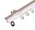 HCO U-RAIL DE LUXE COMPLEET WIT 100CM HCO U-RAIL DE LUXE COMPLEET WIT 100CM