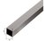 VIERKANTE BUIS ALUM. 10x10x1MM 1MTR VIERKANTE BUIS ALUM. 10x10x1MM 1MTR