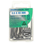 SPAANPLAATSCHR. TORX 3.5 40 MM  R.V.S